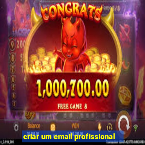 criar um email profissional